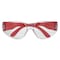 Bison Life Safety Glasses, Anti-Scratch, Clear Lens Red Temple Lens, Frameless BLSH-ESCR-CLLCT-SG2R-12 - alternate 2